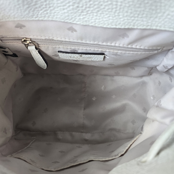 KATE SPADE LEILA MD FLAP  BACKPACK STRIPED CANVAS main image 6